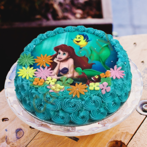 Mermaid Photo Cake