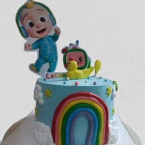 Cocomelon Theme Cake